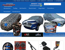 Tablet Screenshot of moserline.com.ar